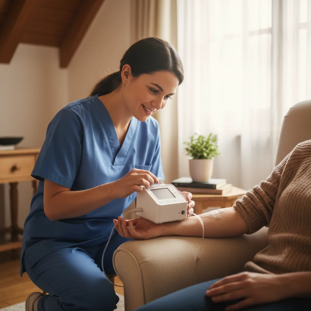 Perfusions et chimiothérapies à domicile